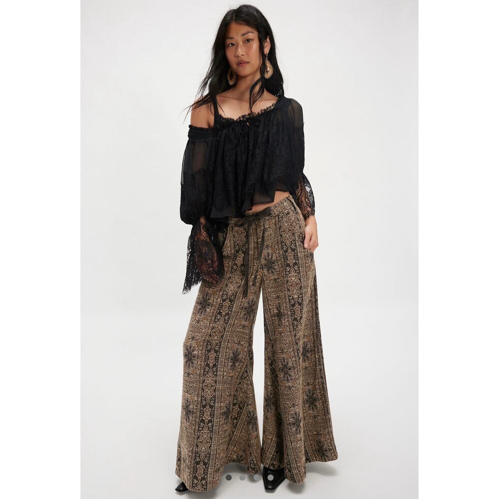 Free People Dahlia Wide-Leg Pants | Original Combo | Size 6